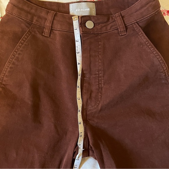 Everlane Utility Barrel Pant, in Rosewood sz 0 - Picture 5 of 7